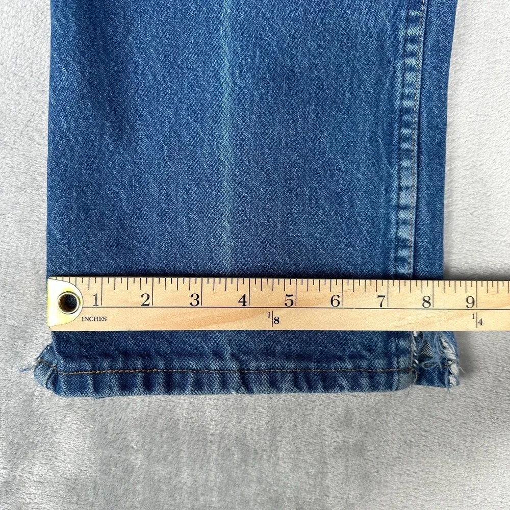 Wrangler Jeans Mens 34x30 Blue Cowboy Cut Slim Fit 936PWD Denim